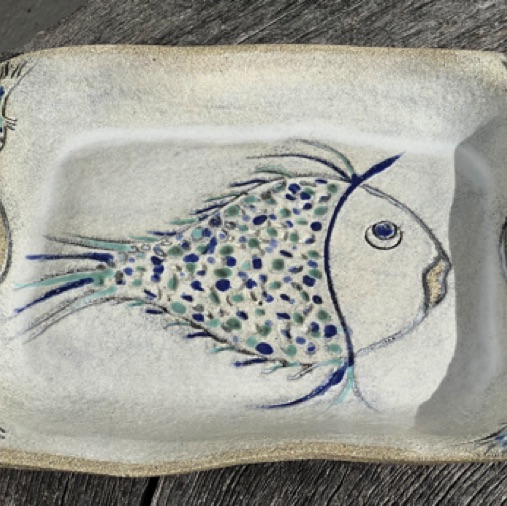 01 Fish Dish 35 X 28cm £70